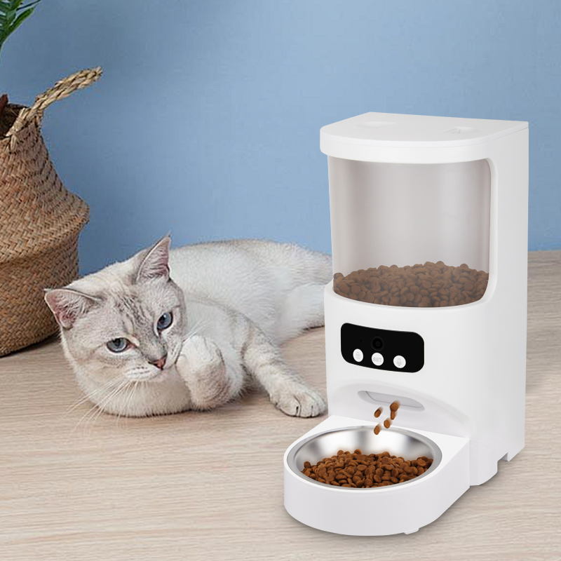 Top Quality 4L Auto Pet Feeder with HD Camera and Real-Time Monitoring for Dogs &amp; Cats