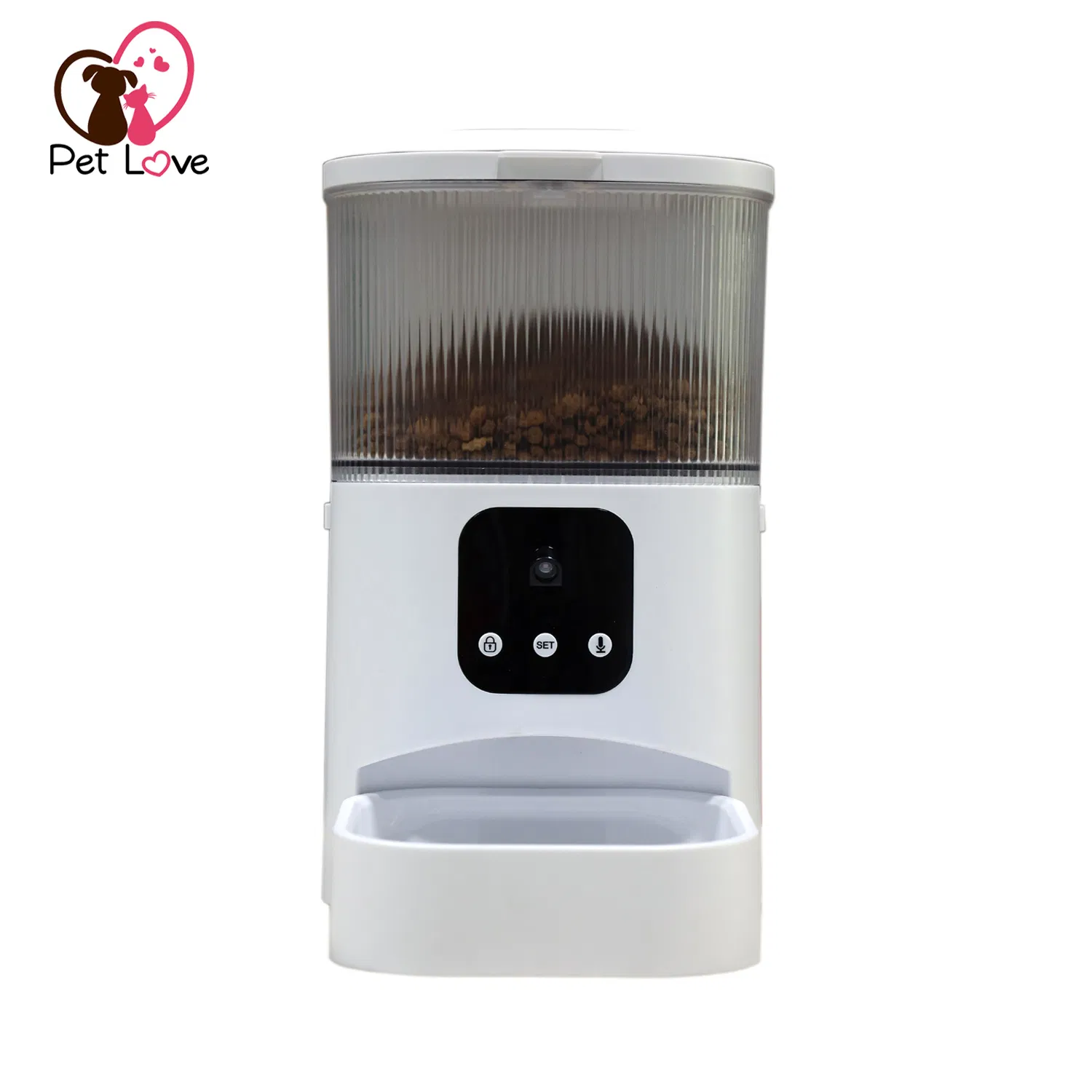 Automatic 3L Pet Feeder with 4MP Video Monitoring