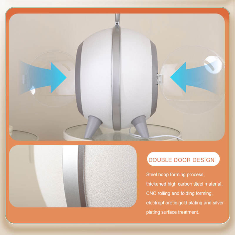 Ultra-Quiet 58L Pet Hair Dryer Box with UV Sterilization