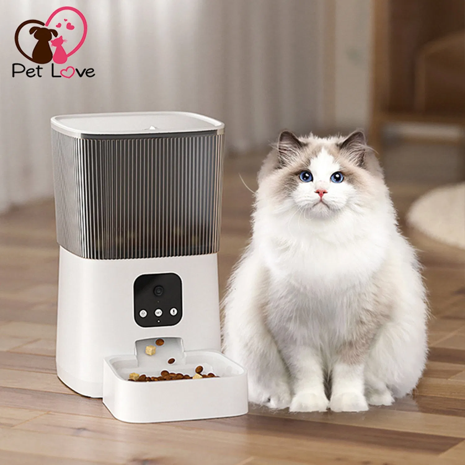APP Controlled Automatic Feeder 7L with Voice Recording