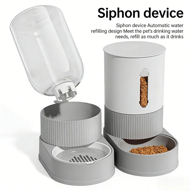 Automatic Pet Water and Food Dispenser Pet Feeder OEM/ODM