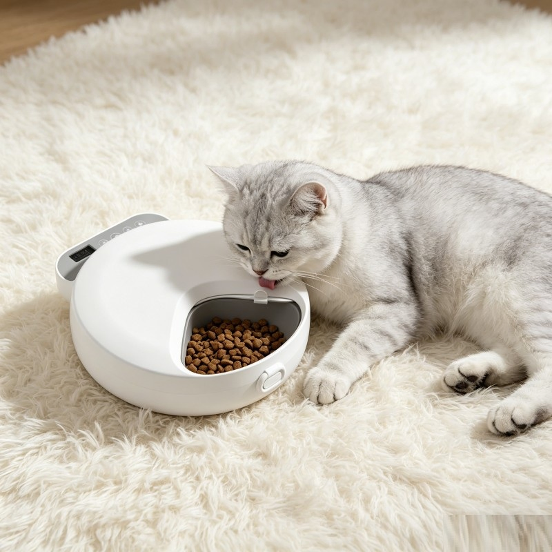 Smart Pet Feeder with 360 Day Battery and Portion Control Pet Products