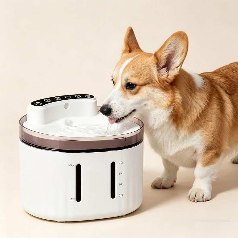 Automatic Pet Feeder with 2600mAh Battery and Easy Clean Design