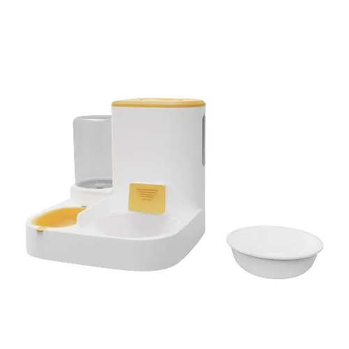 Automatic Pet Feeder Water Food in One Dog Cat Food Dispenser Pet Water Fountains