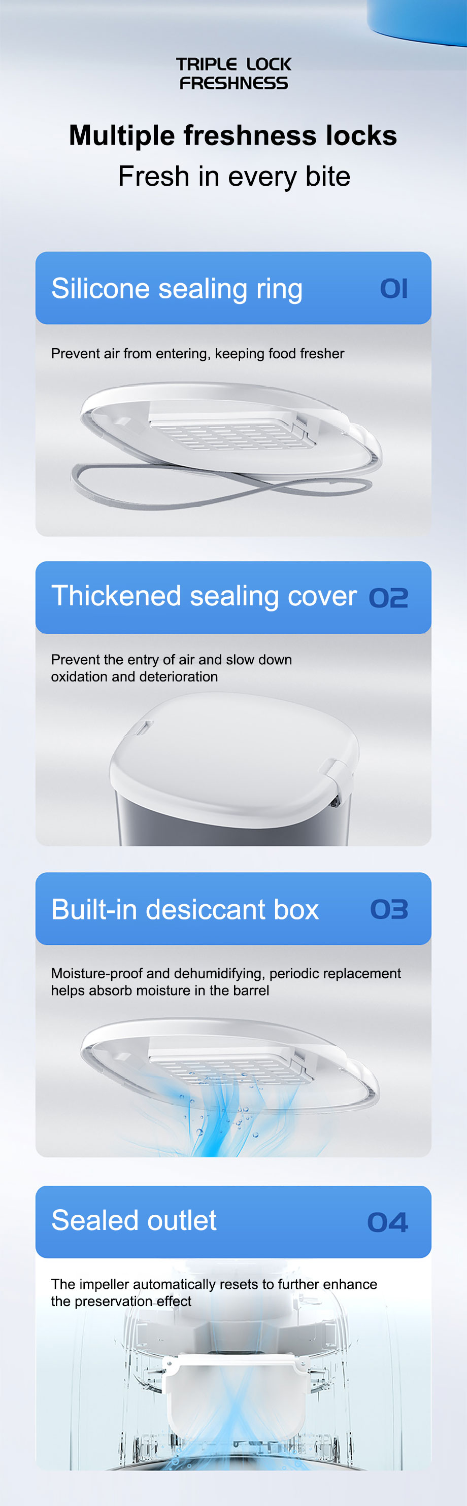 Multiple freshness locks