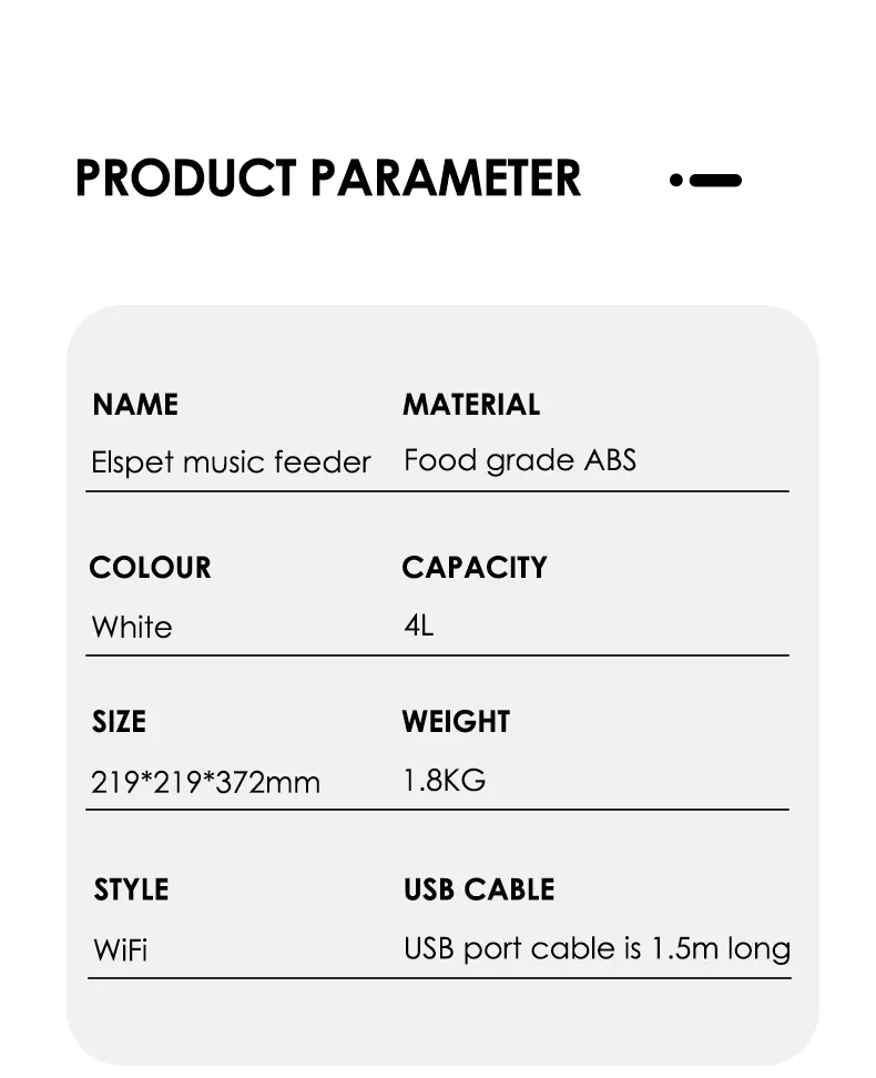 Automatic Pet Feeder WiFi Camera Video Cat Dog Feeder Dispenser