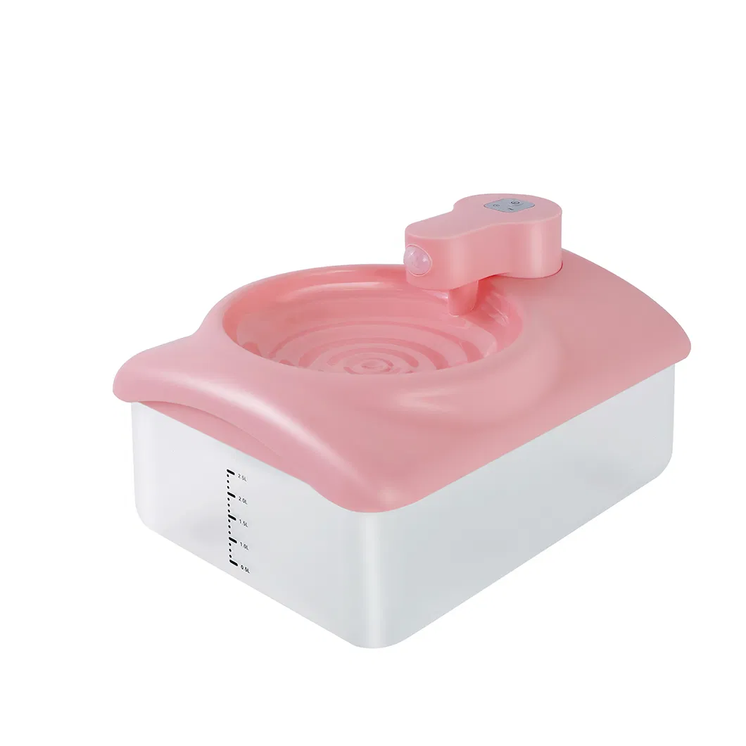 2.5L Automatic Filter Water Fountain Cat Drinking Dispenser 20dB ABS Pet Water Fountain with Ultra-Quiet Pump