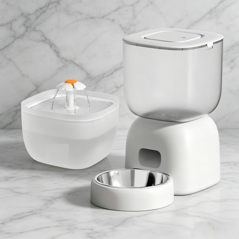 3L WiFi Pet Feeder with LED Indicator for Feeding Status Pet Products