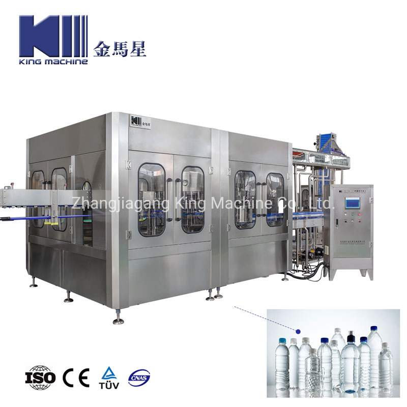 Water Bottle Washing Filling Capping System