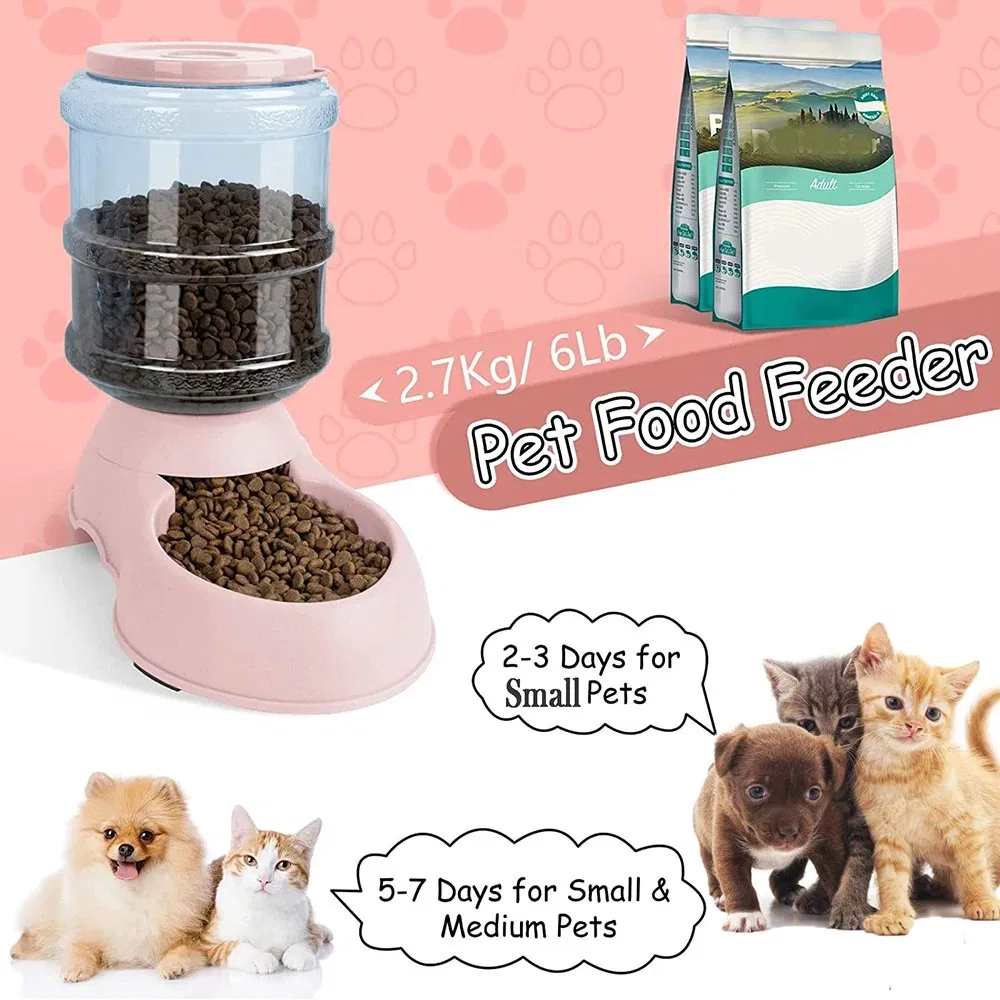 Automatic Water Dispenser Large Capacity Pet Feeder for Small Large Dog Food Bowl