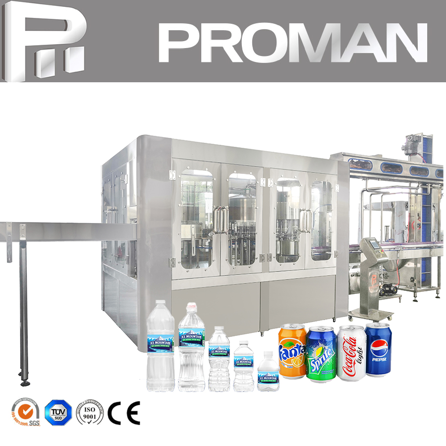 Automated 500ml Pet Glass Bottle Bottling Drink Filler Small Beveragre Juice Spring Still Water Filling Sealing Capping System