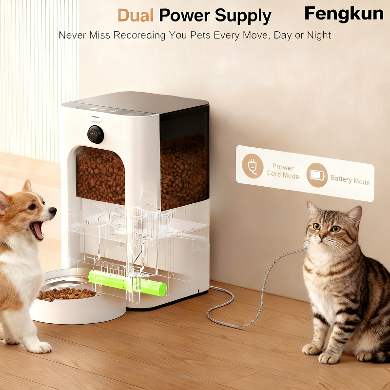 APP Controlled Feeder Tank with Large Capacity and Laser Toy Pet Products