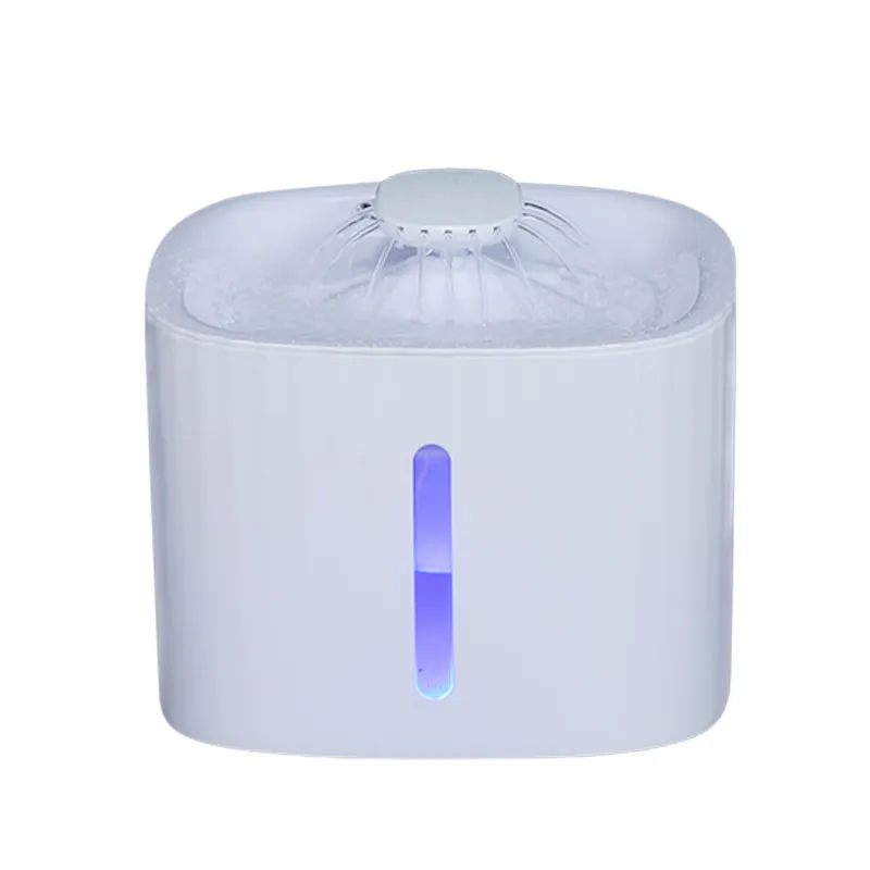 Automatic Pet Feeder and Water Fountain with LED Light