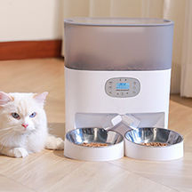 Cat Mate Small Gravity Tuya WiFi Pet Feeder Timer 2 Meal