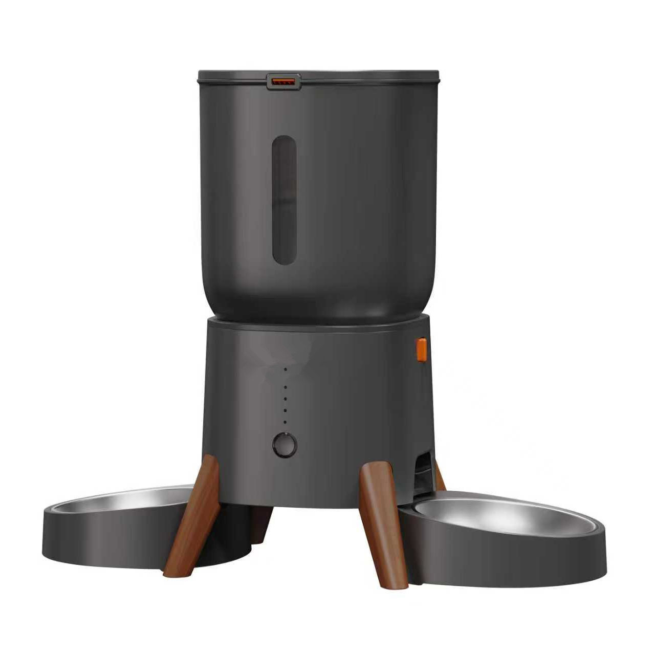 5L Smart Modern Charge Pet Feeder Tuya APP Control Air-Tight Seal Moisture-Proof Automatic Timed Recordable Multiple Pet OEM