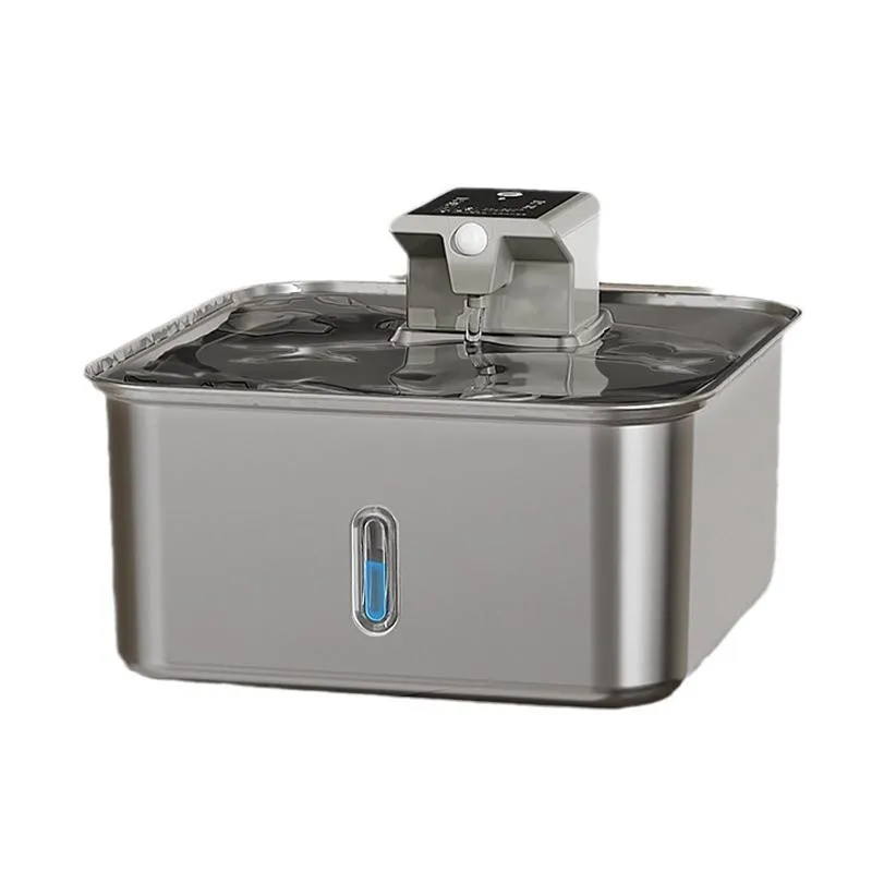 Smart Quiet 7L Automatic Pet Water Fountain for Cats and Dogs with Large Capacity Filtered System and Easy to Clean Design