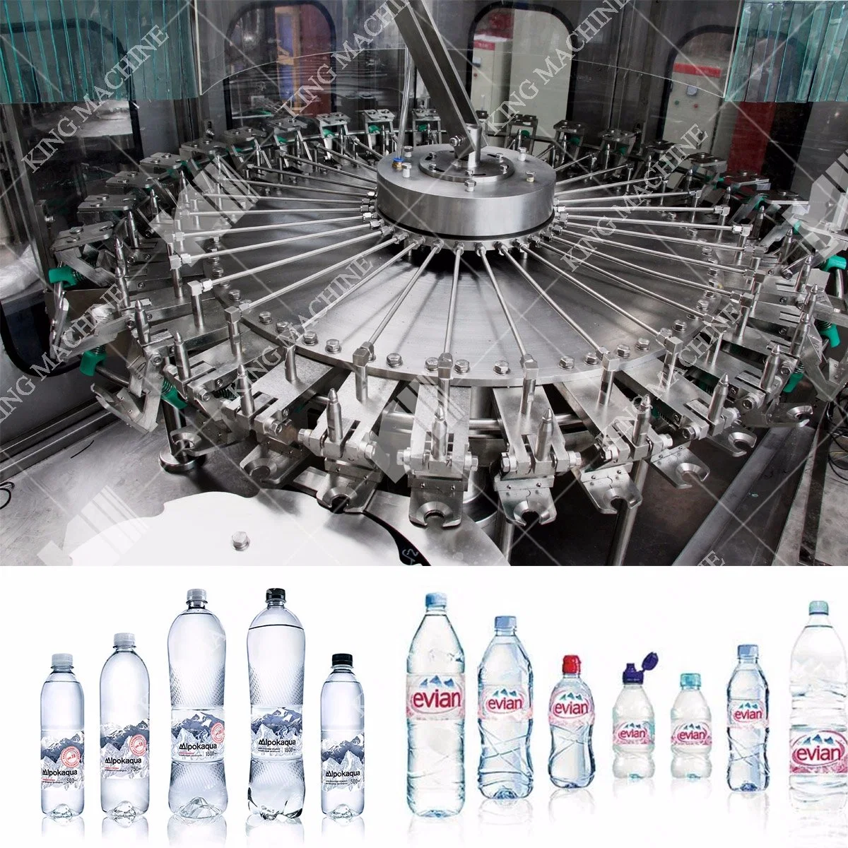 Automatic Drinking Mineral Water Filling System