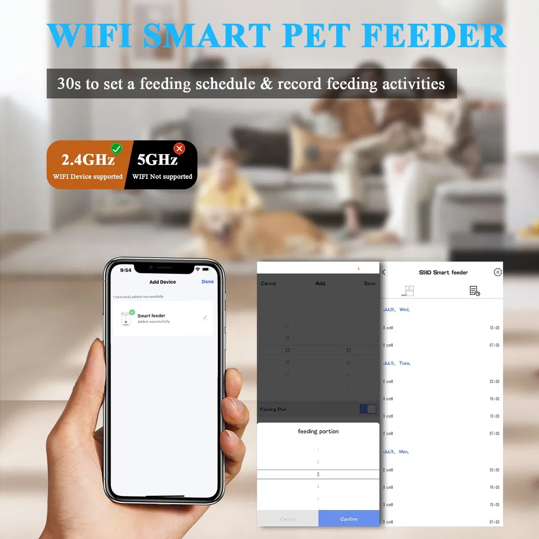 Pet Feeder Dimensions