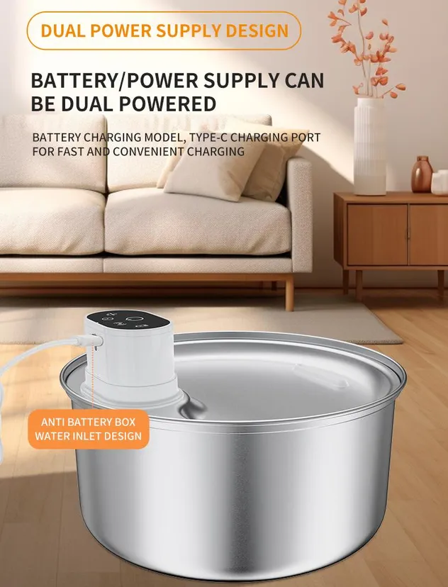 Smart Automatic Pet Feeder Water Dispenser Pet Dog Water Fountain