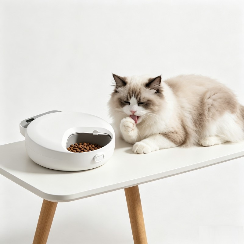 Smart Pet Feeder with 360 Day Battery and Portion Control Pet Products