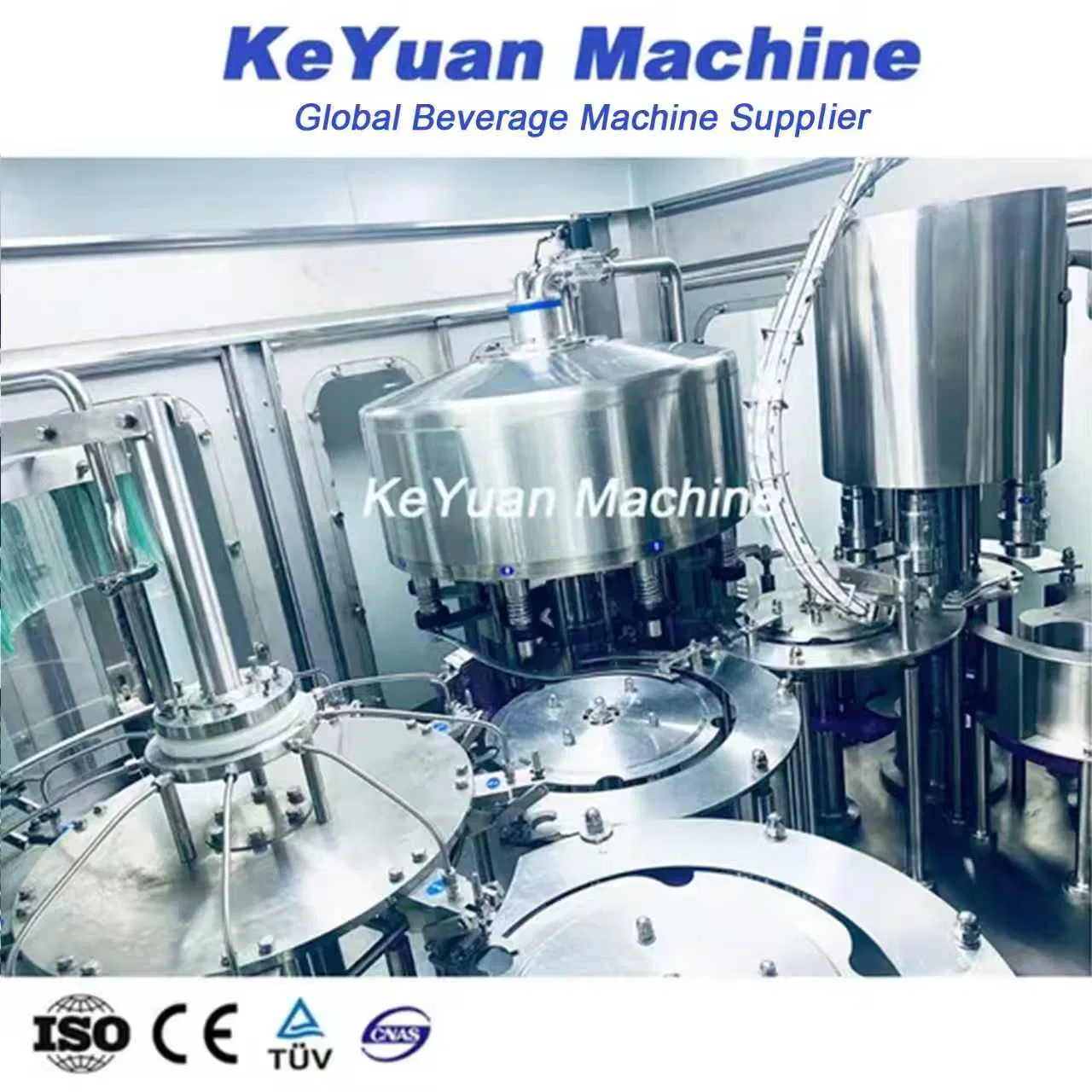 Stainless Steel 304 5L Monoblock Water Filling System for Pet Bottles
