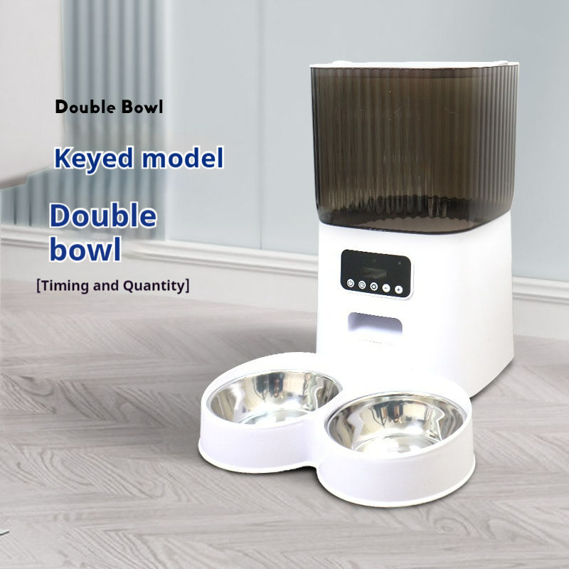 Smart Automatic Pet Feeder with 5L Large Capacity Setup Timed