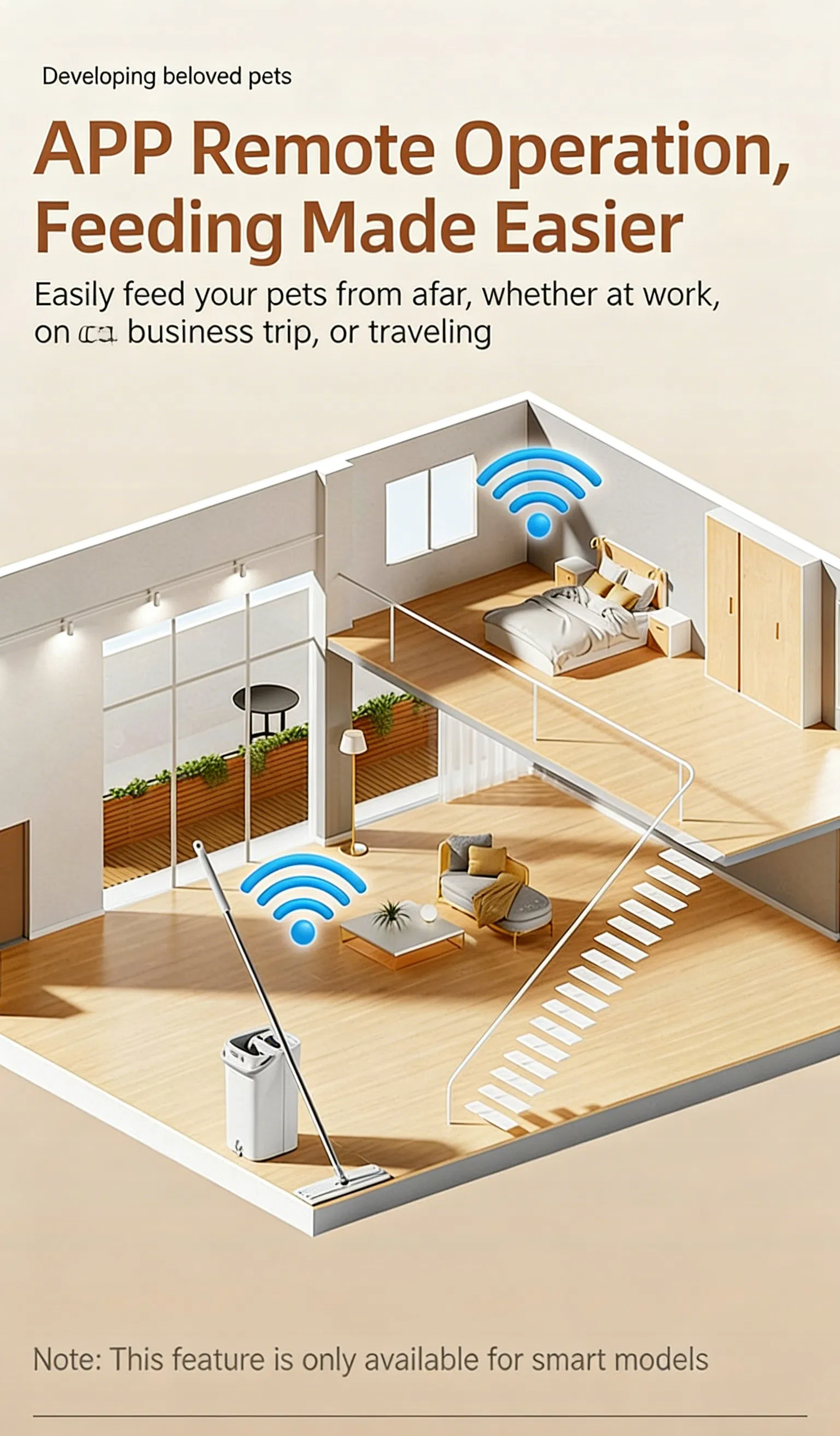 Smart Wi-Fi Pet Feeder Display 6