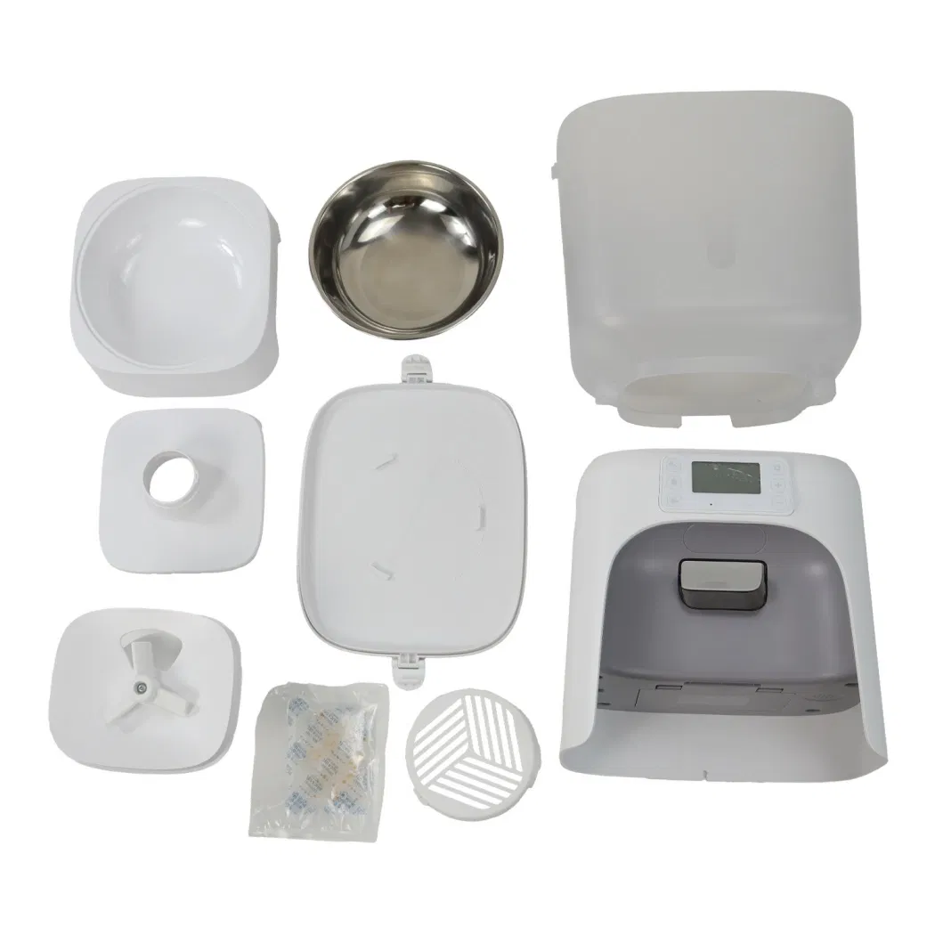 WiFi Enabled Pet Feeder with Voice Recording Function