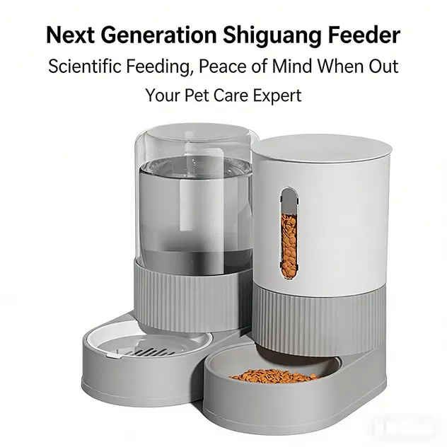 Automatic Pet Water and Food Dispenser Pet Feeder OEM/ODM