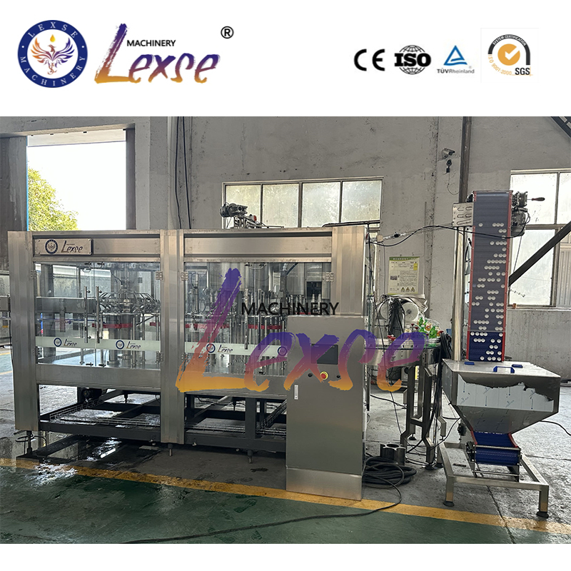 Fully Automated Pet Water Bottle Filler and Capper System