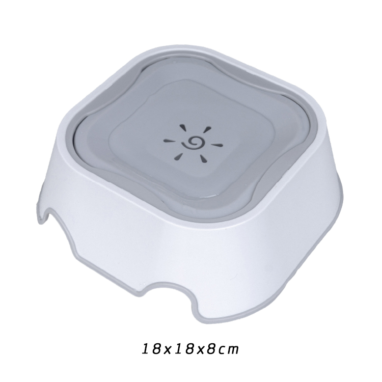 Rena Pet Factory Price New Mould Spill Proof Dog Bowl Slow Large Capacity Feeder 2 Way Use