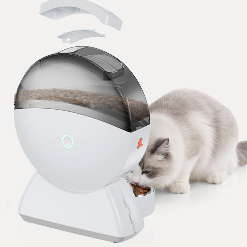 Smart Pet Feeder with 1080P Camera WiFi Remote Video Automatic Feeder Pet Supplier