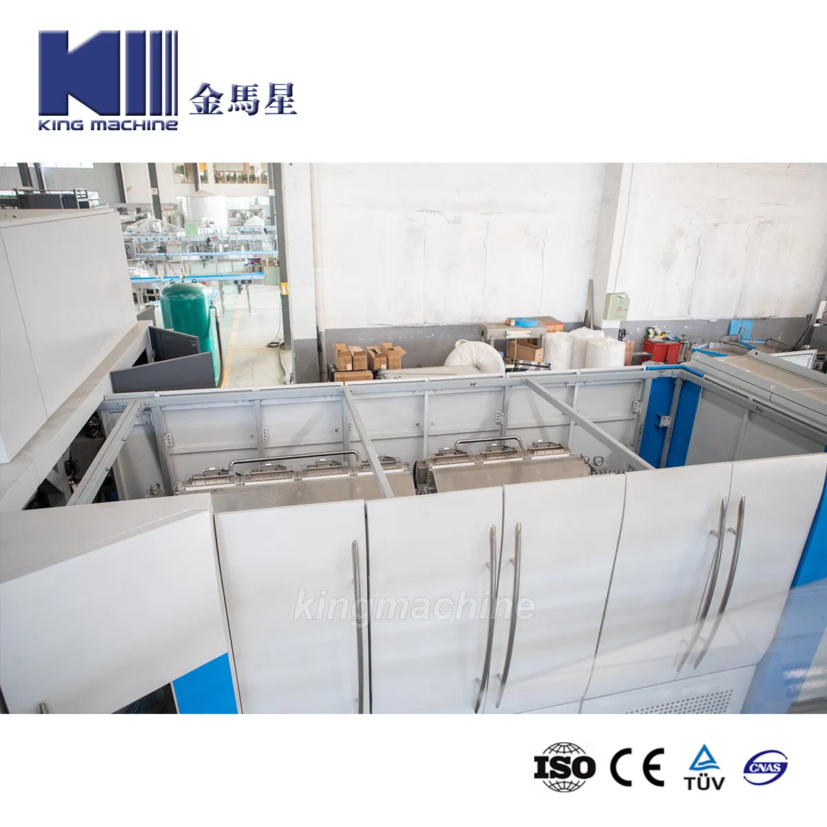 Complet Water Plant Factory Whit Bottle Making and Filling System