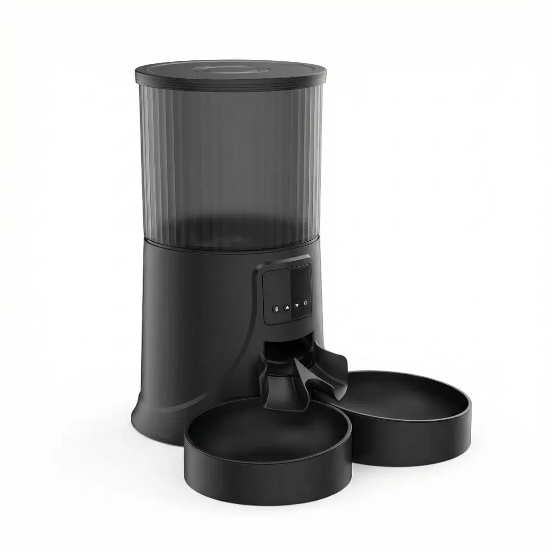 RFID Pet Feeder Portion Control Programmable Schedule Tuya APP LED