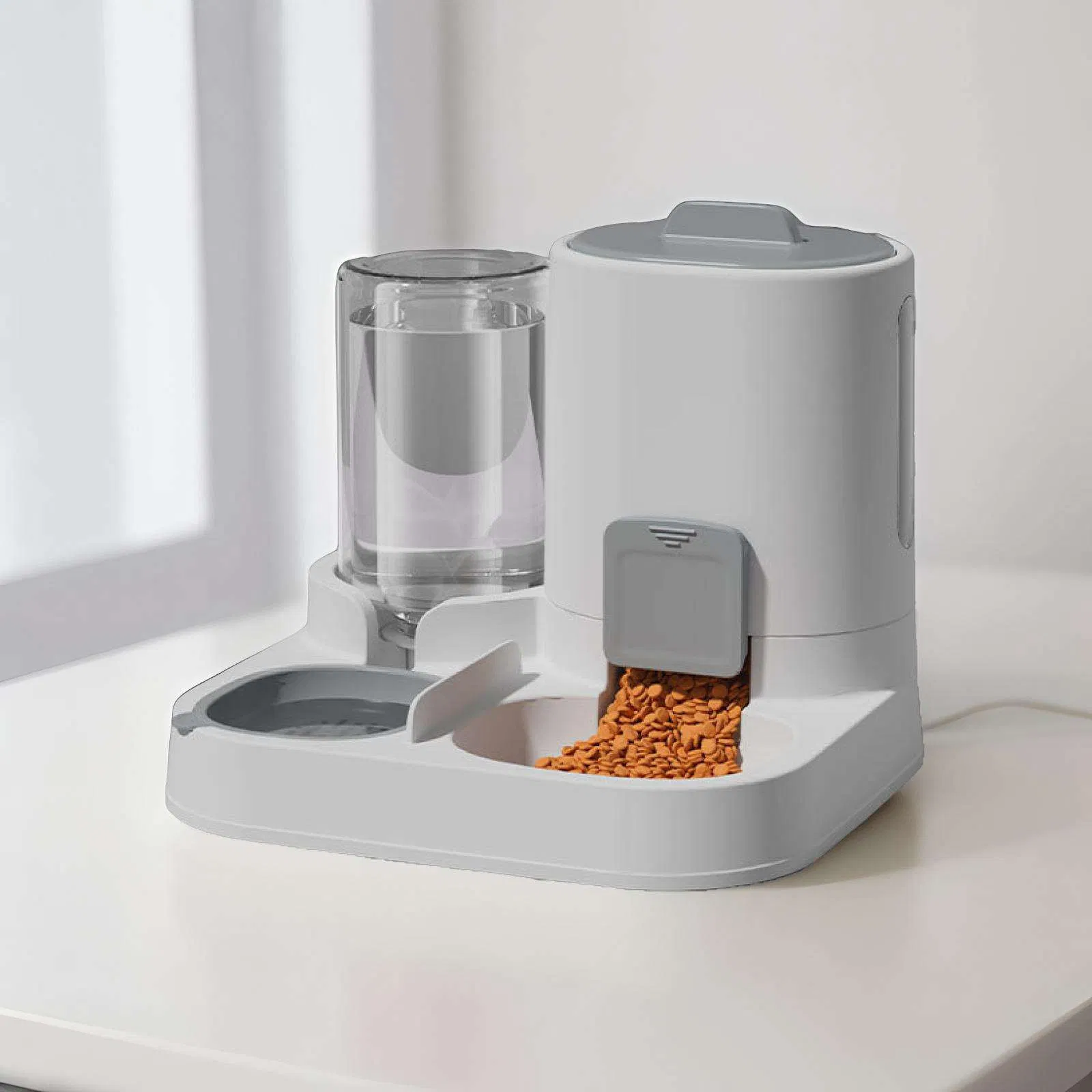 Cross-Border New Large Capacity Automatic Pet Feeder