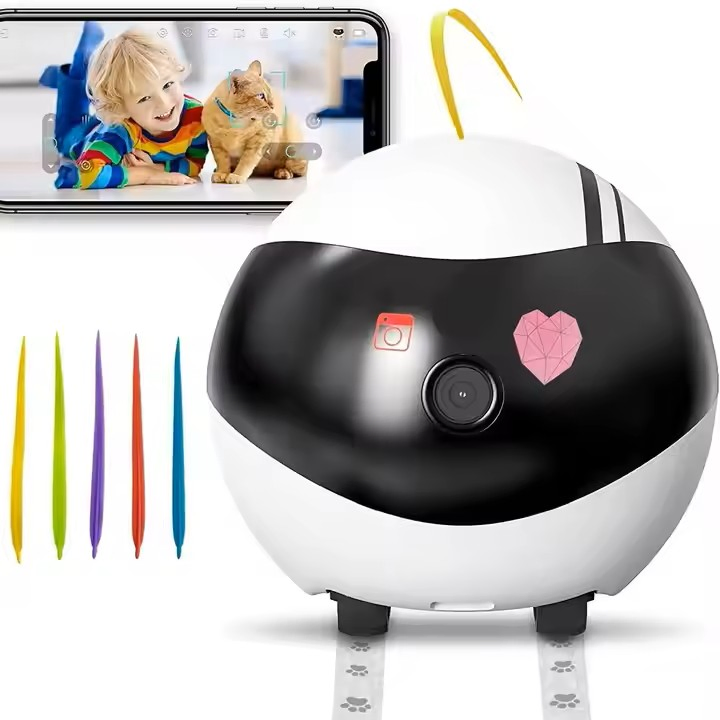 APP-Controlled Smart Robot - Family Guardian, Pet Companion, Elderly Care Robot, Security Mobile Monitoring