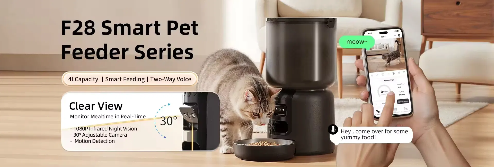 Smart Pet Feeder Banner