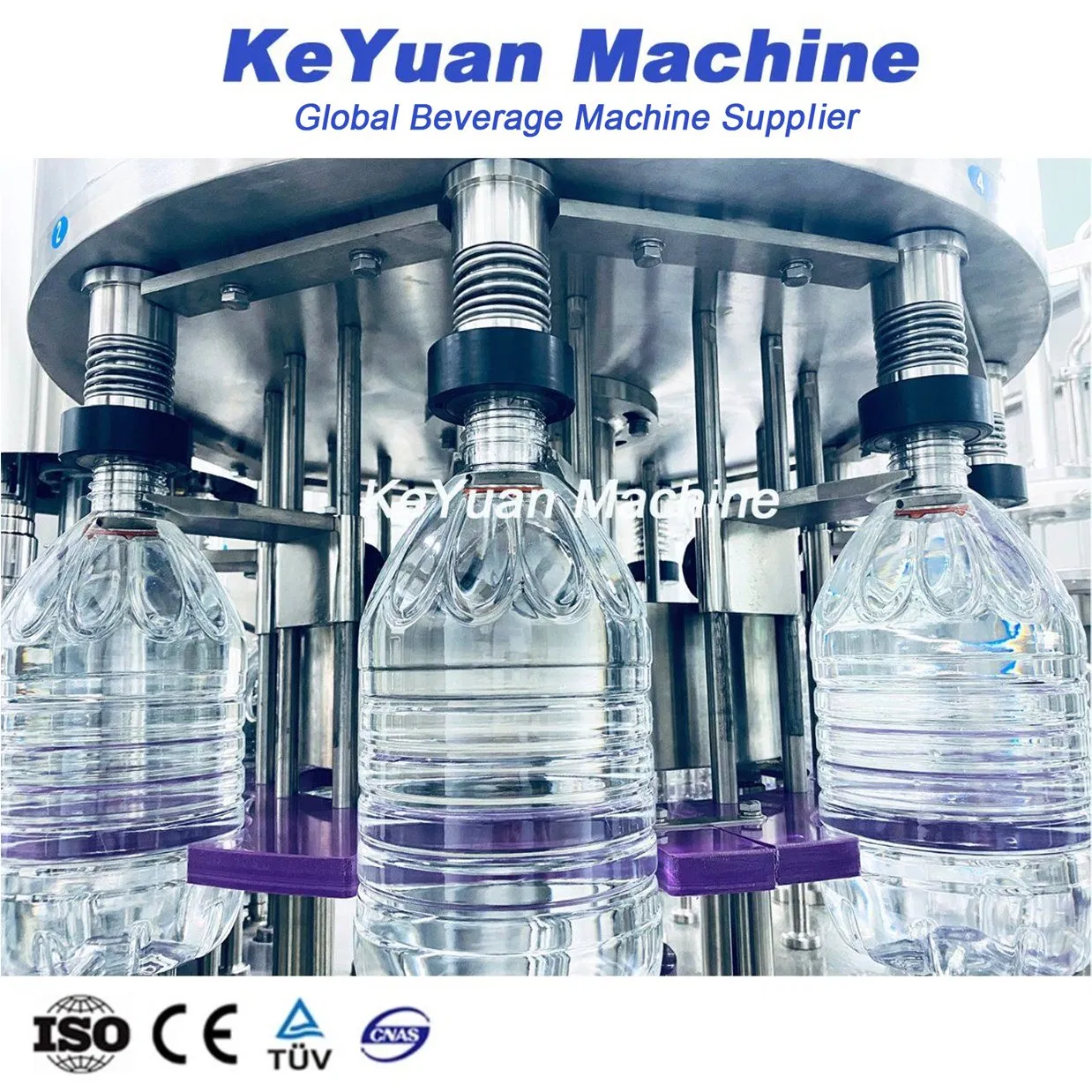 Stainless Steel 304 5L Monoblock Water Filling System for Pet Bottles