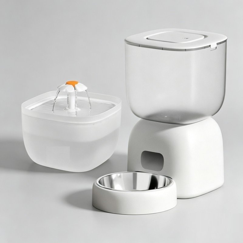APP Controlled Pet Feeder Customizable Feeding Times for Cats Pet Products
