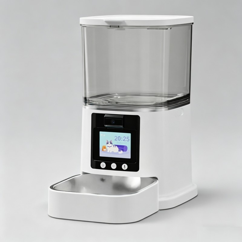APP Controlled Pet Feeder with 4MP Adjustable Camera for Dogs Pet Products