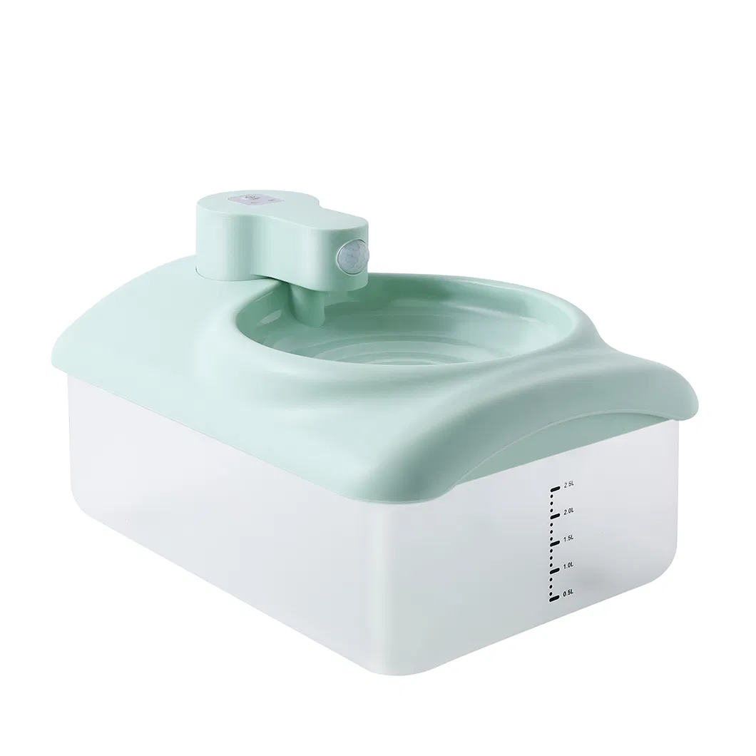 2.5L Automatic Filter Water Fountain Cat Drinking Dispenser 20dB ABS Pet Water Fountain with Ultra-Quiet Pump