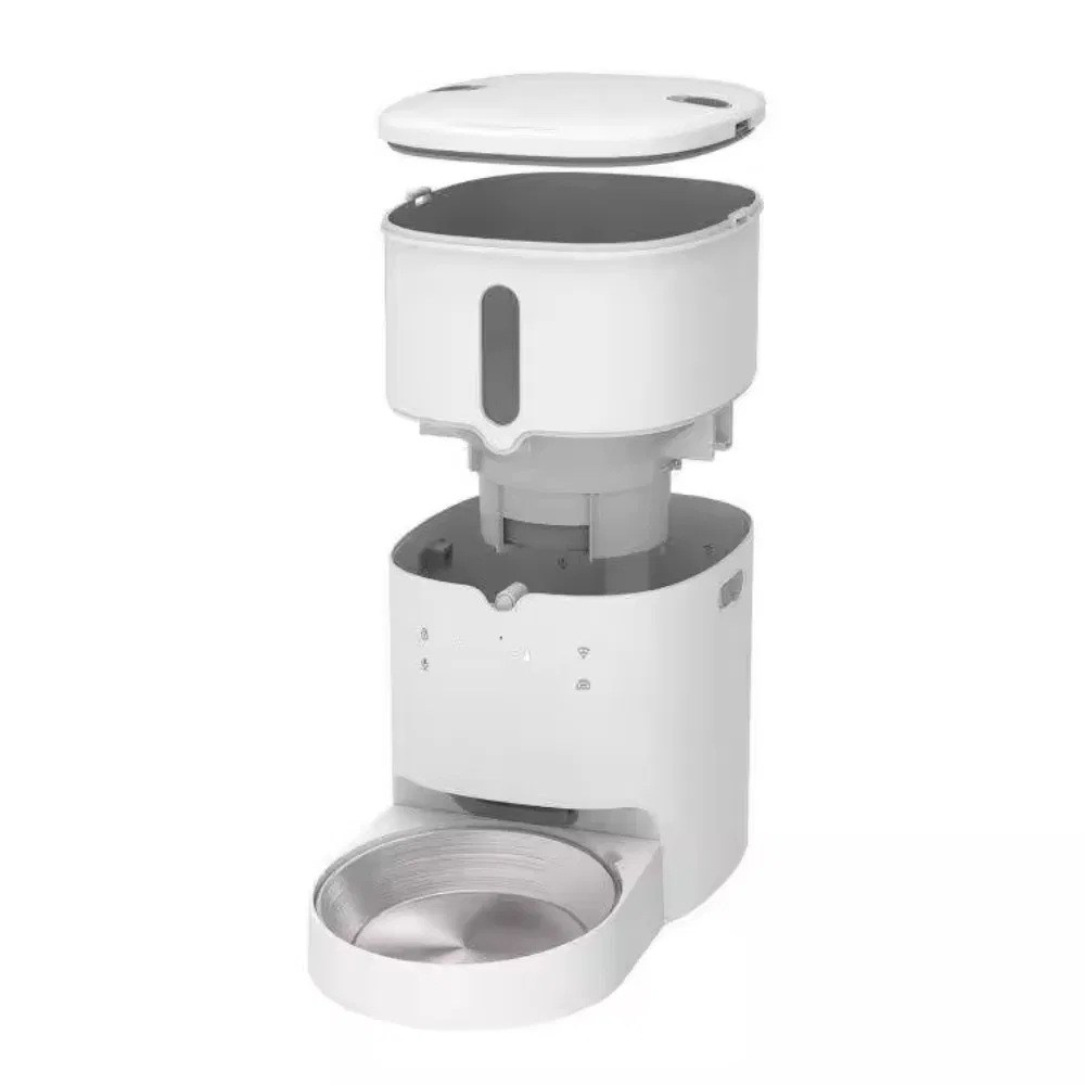 Smart Pet Automatic Feeder with WiFi APP Control Dual Bowls 3L / 6L Large Capacity Cats &amp; Dogs