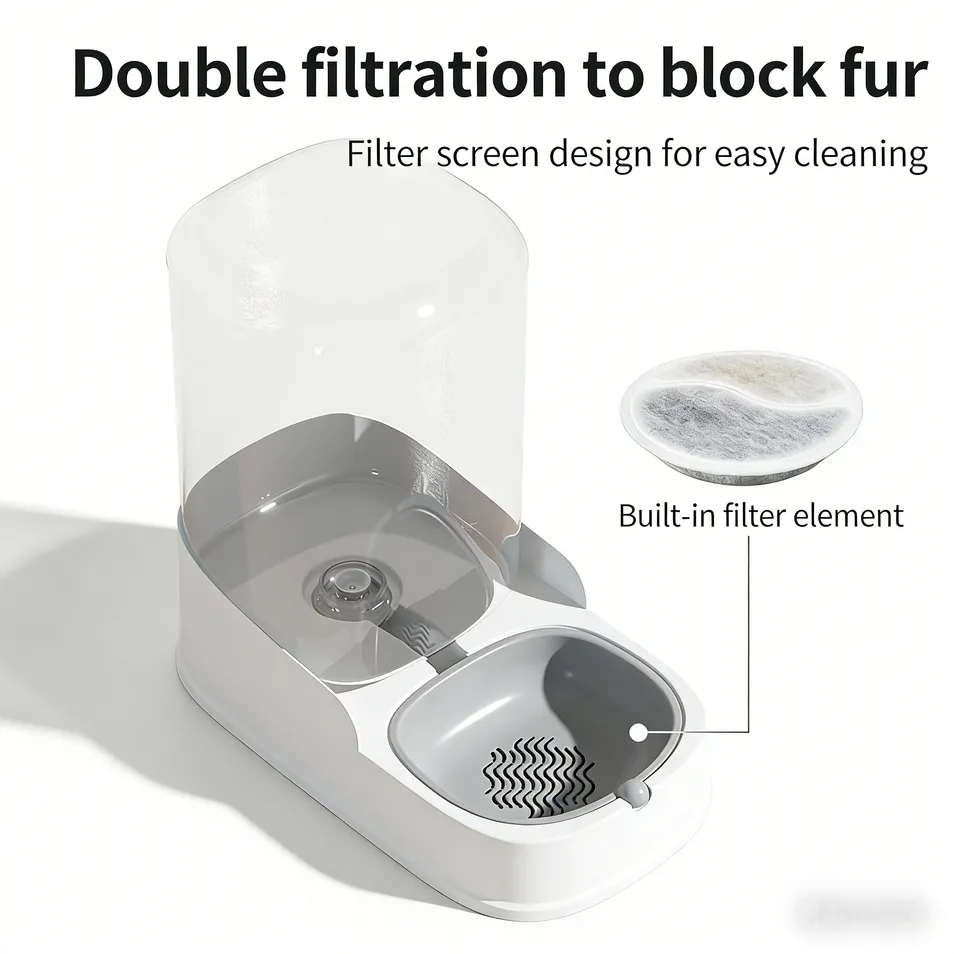 Large-Capacity Pet Feeding Bowl Extra-Large Capacity Pet Feeder OEM/ODM
