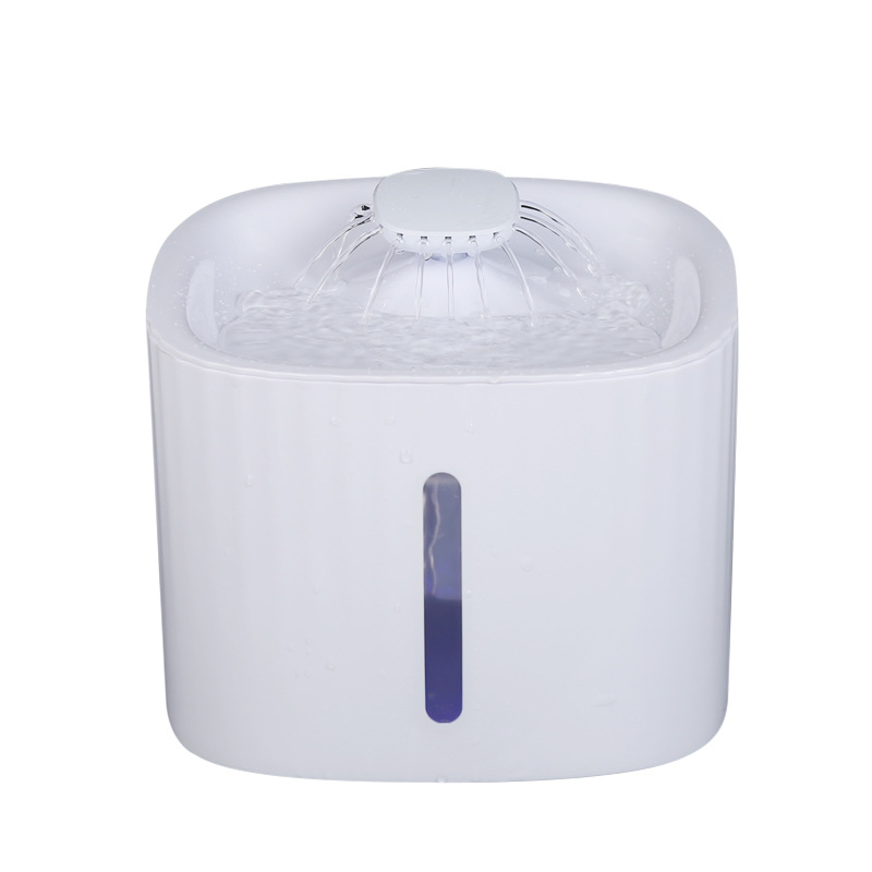 Automatic Pet Feeder and Water Fountain with LED Light
