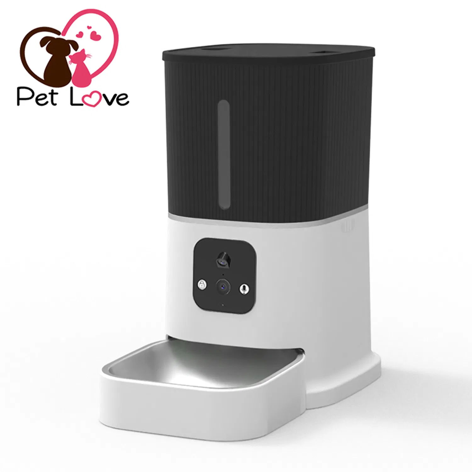 Smart Pet Feeder with Dual Cameras and HD Video Monitoring