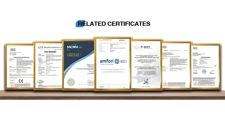 Product Certifications