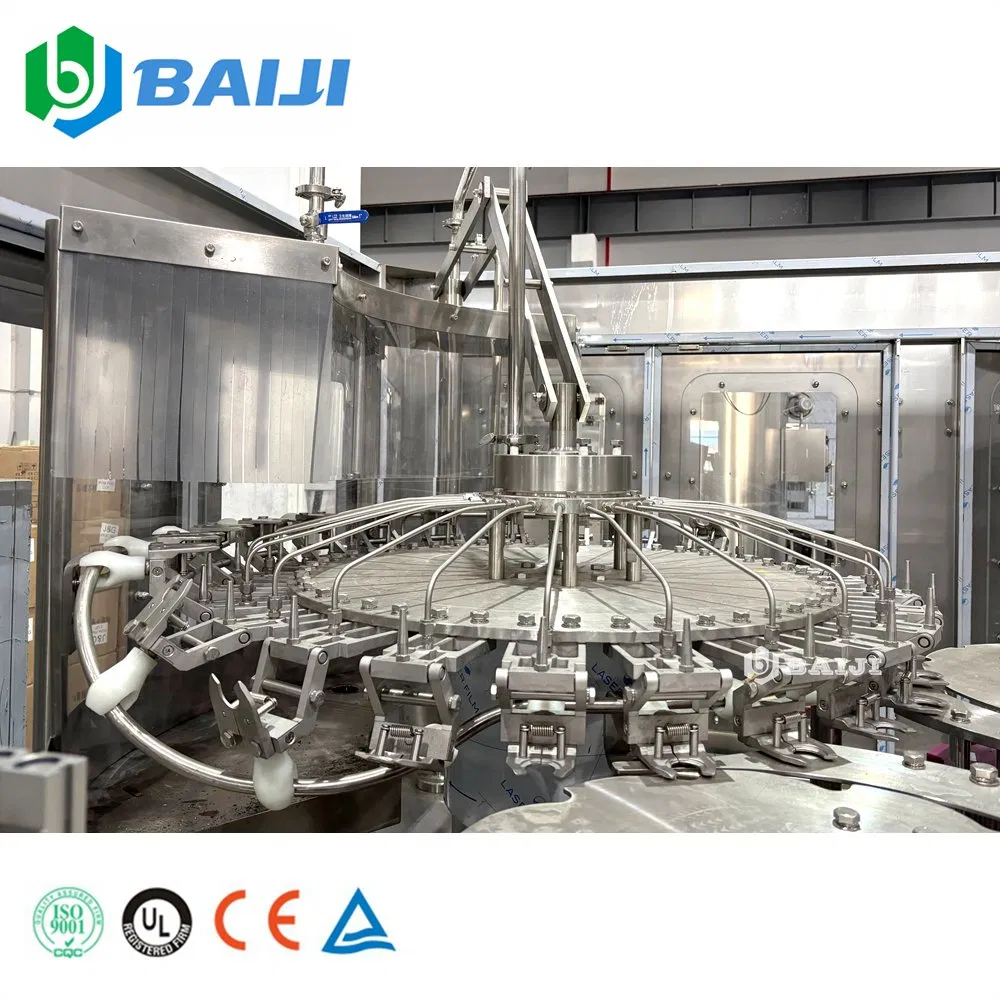 High Efficiency 3-in-1 Pure Water Pet Bottle Washing Filling Capping System