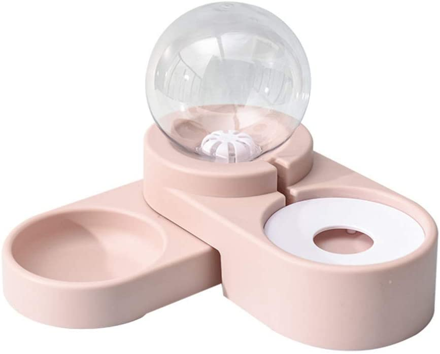 Automatic Gravity Waterer Feeder Dispenser Double Pet Feeder for Pets