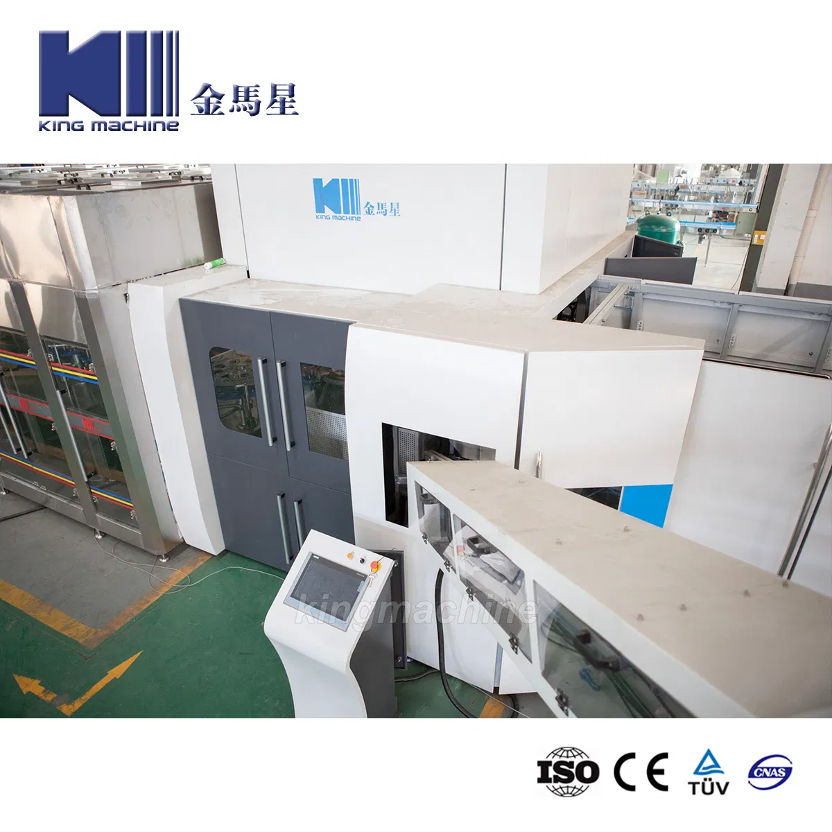 Complet Water Plant Factory Whit Bottle Making and Filling System