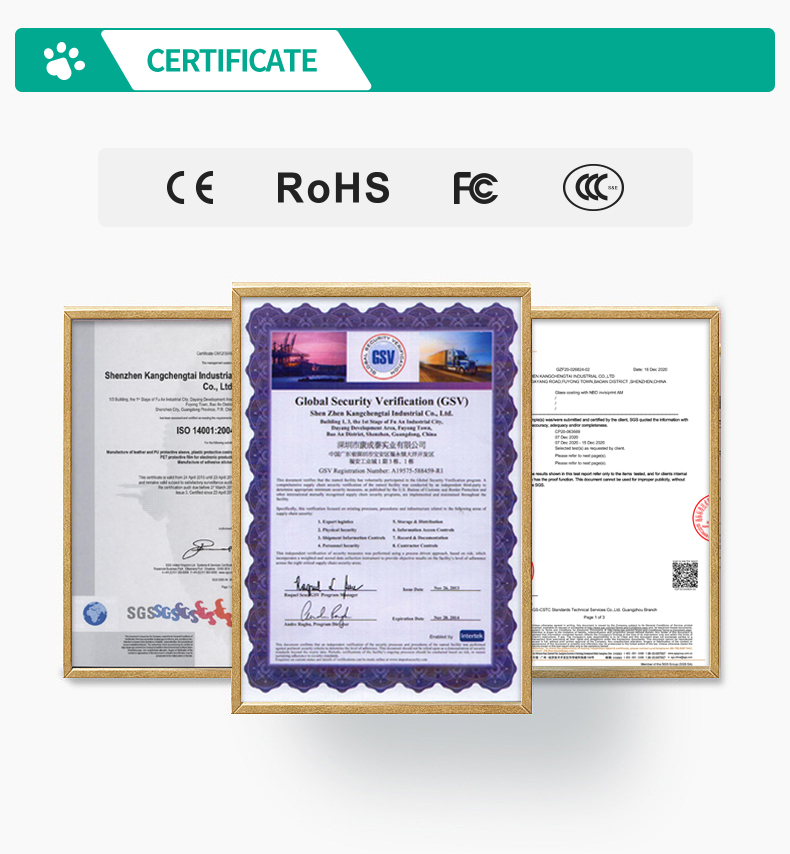 Quality Certificates